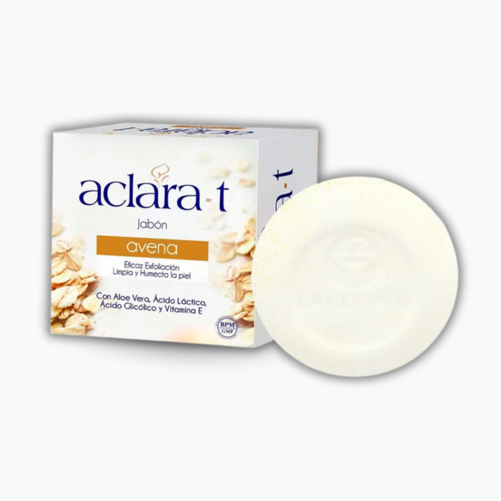 ACLARA-T JABON AVENA X80GR