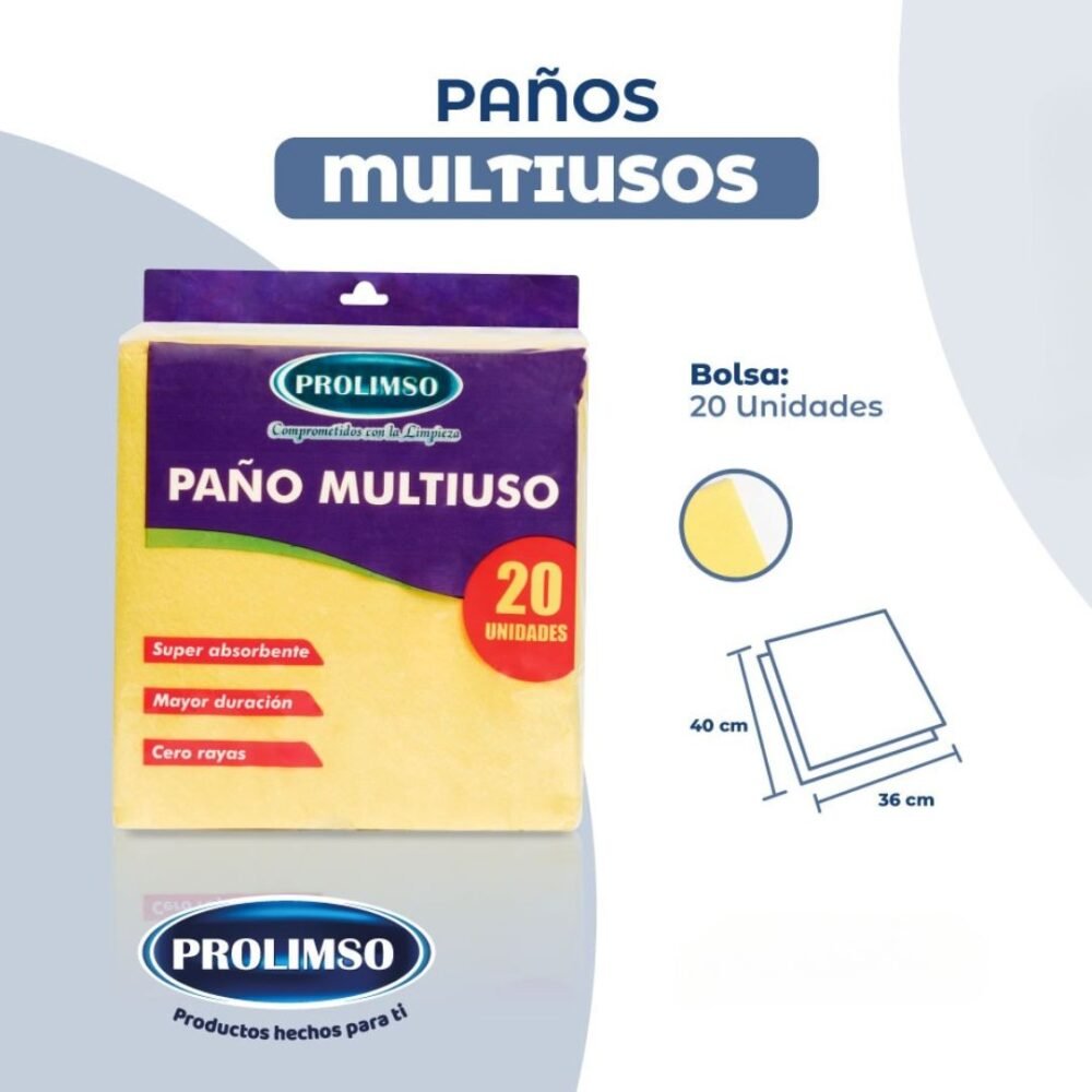 51 PAÑO AMARILLO (ABSORBENTE)