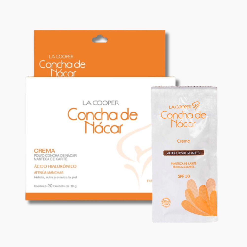 13 CREMA CONCHA DE NACAR SPF 10 X 10GR