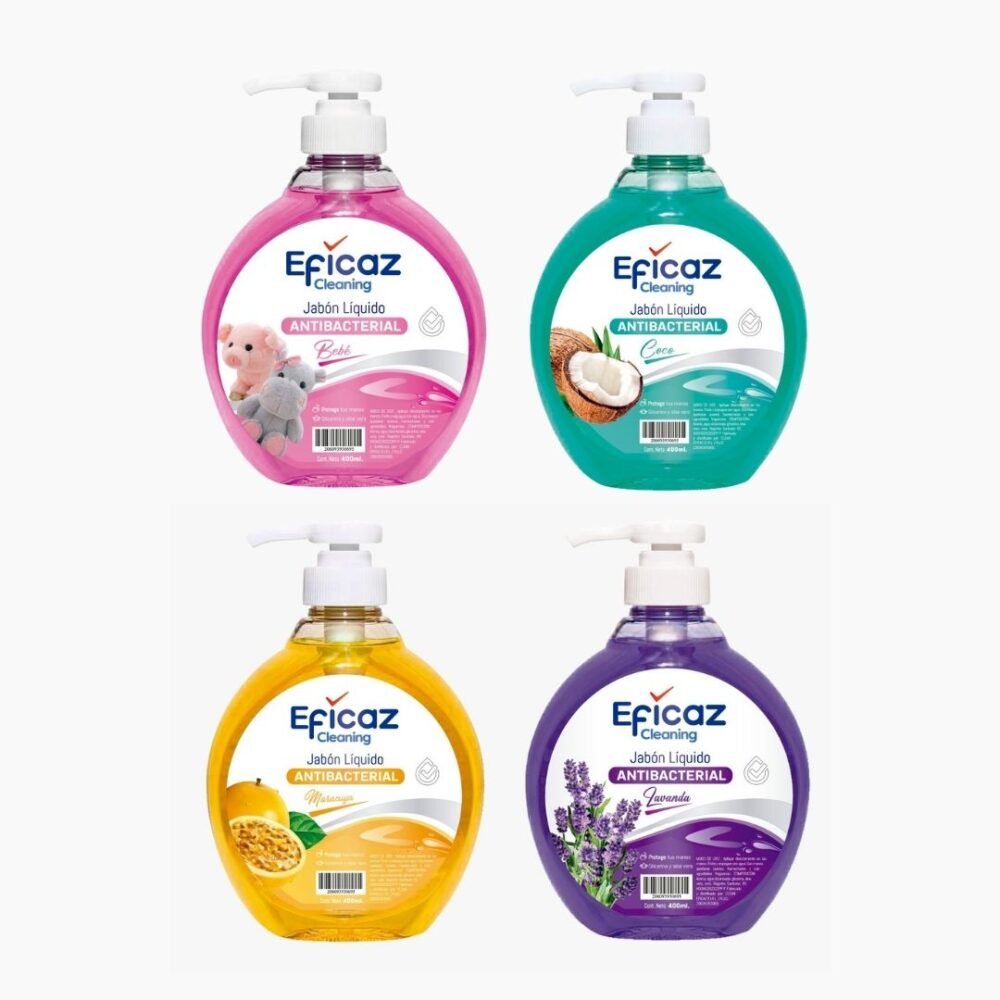 JABON LIQUIDO 400ML EFICAZ
