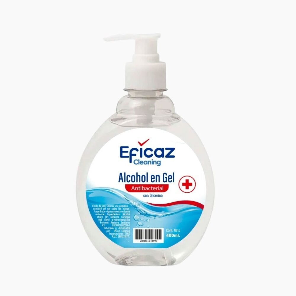 ALCOHOL EN GEL 400ML C/ DISPENSADOR