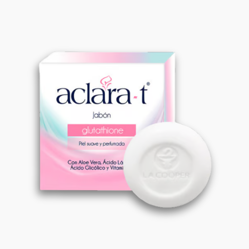 5 ACLARA-T JABON GLUTATHIONE X80GR