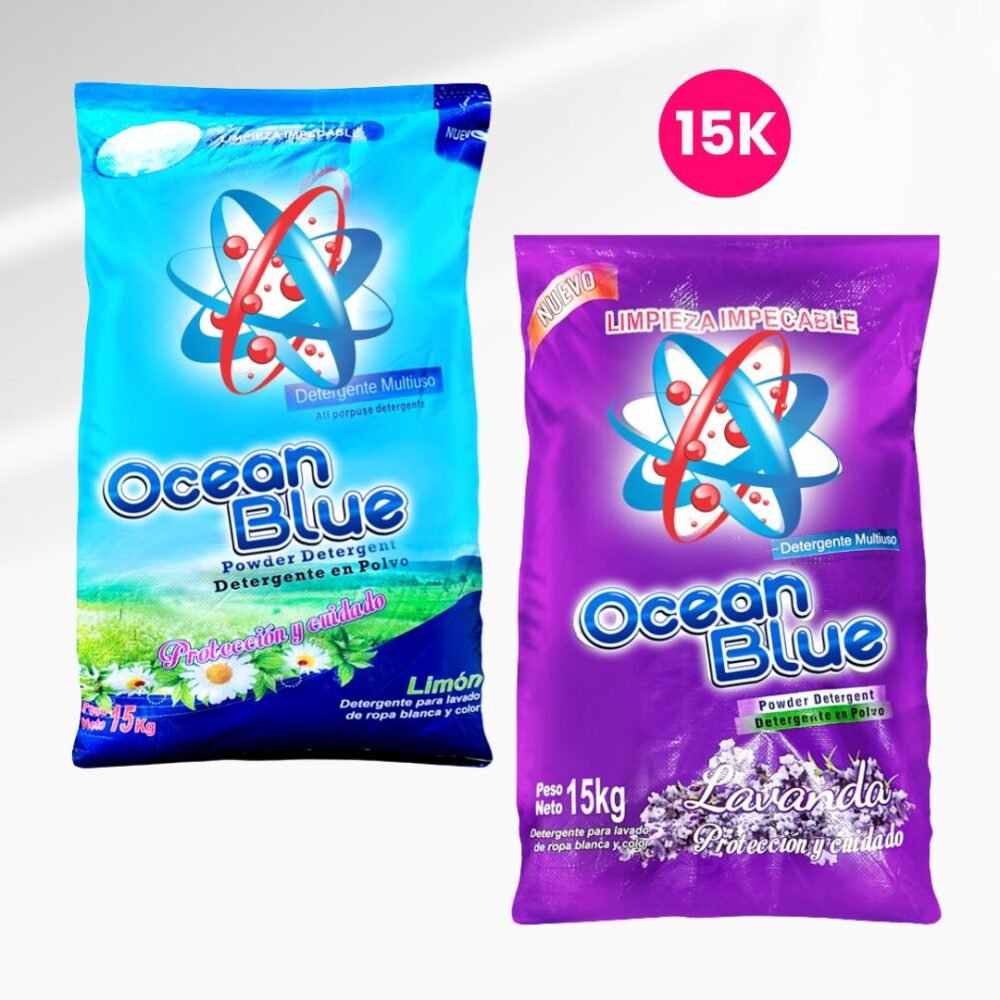 DETERGENTE OCEAN BLUE X15 KILOS