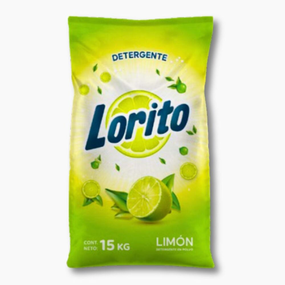 DETERGENTE LORITO 15 KILOS