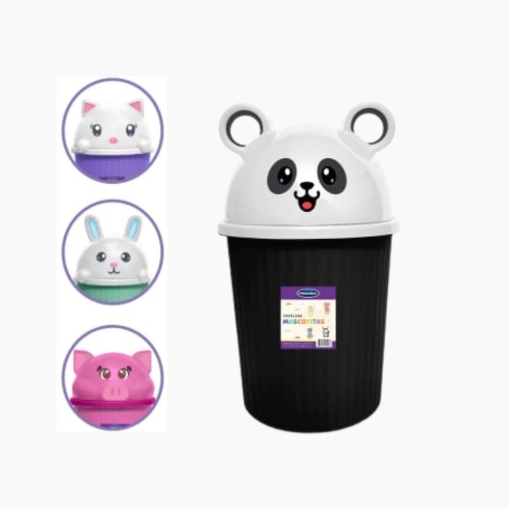 PAPELERA MASCOTITAS 11 LT