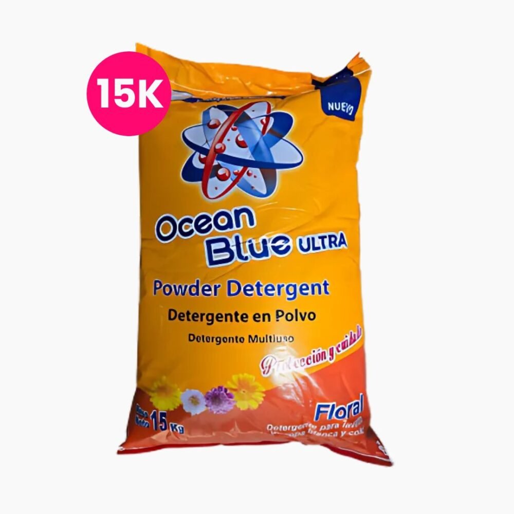 DETERGENTE OCEAN BLUE NF FLORAL 15 KILOS