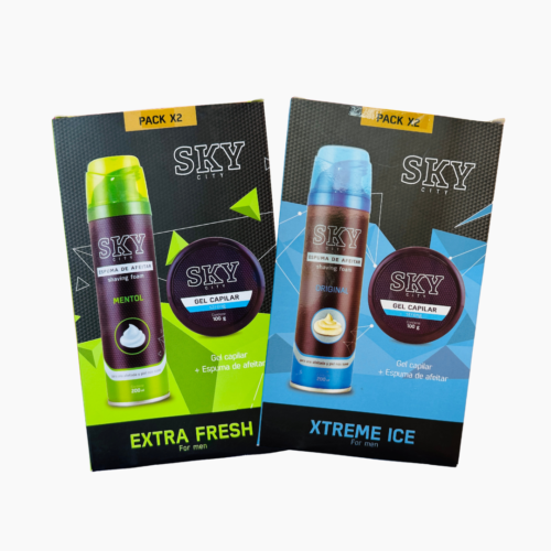 PACK SKY ESPUMA DE AFEITA + DESODORANTE