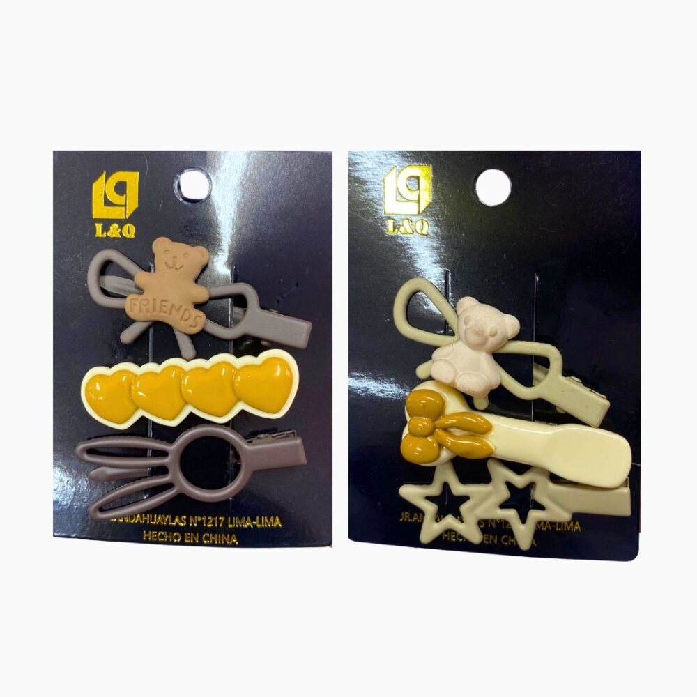 SET DE GANCHOS 3PCS