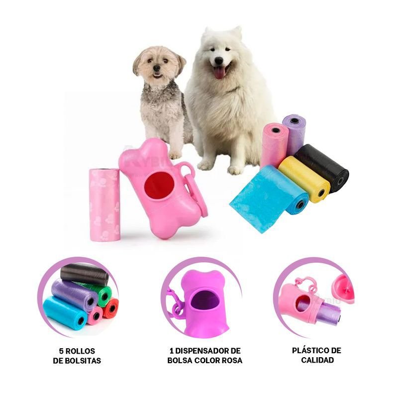DISPENSADOR C/ BOLSITA PET