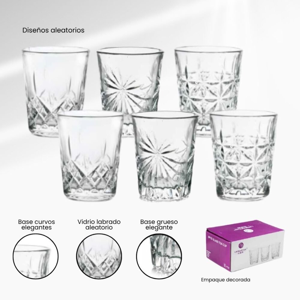 SET DE 6 SHOT DE 50 ML