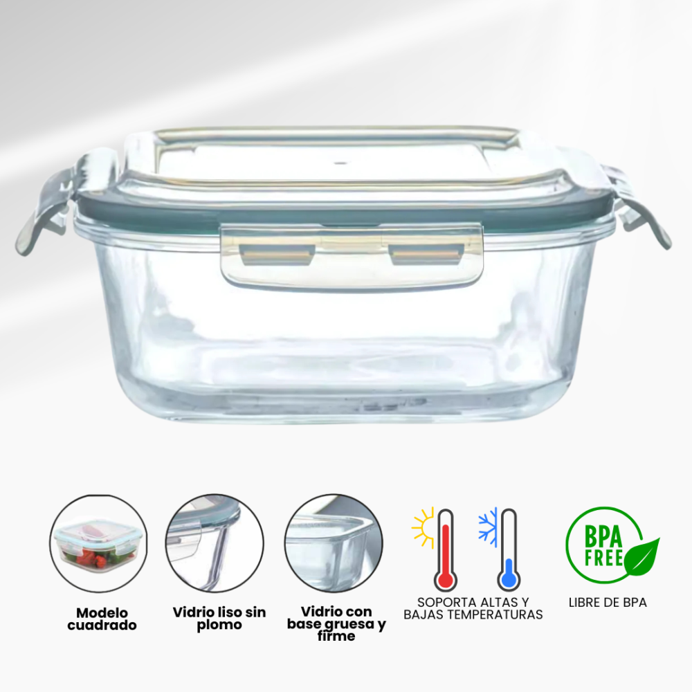 TAPER DE VIDRIO DE 1150ML