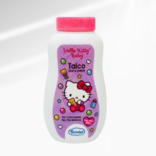 TALCO BEBE 100GR HELLO KITTY