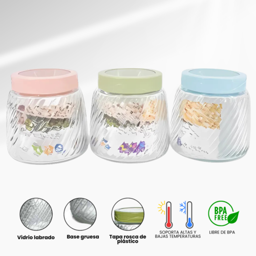 SET DE 3 FRASCOS DE 1000ML
