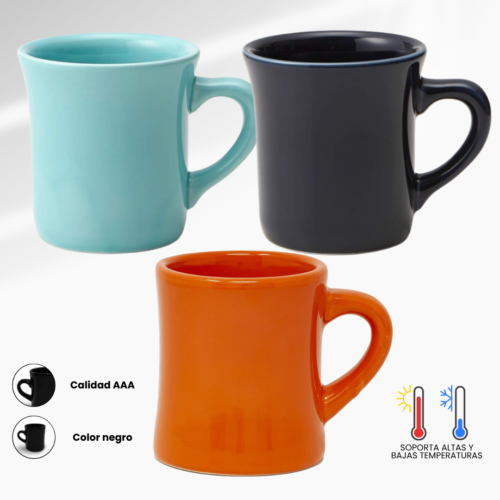 TAZA DE CERAMICA DE 12OZ