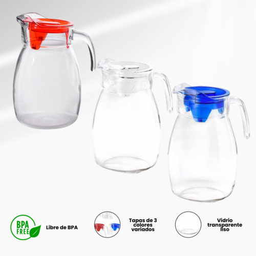 JARRA DE VIDRIO DE 2400ML CALIDAD GRADO AB