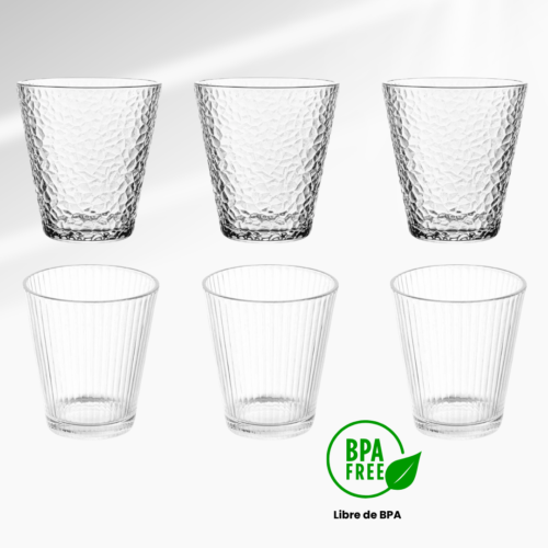 SET DE 6 VASOS DE 365ML