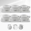 SET DE 6 TAZAS DE 200 ML