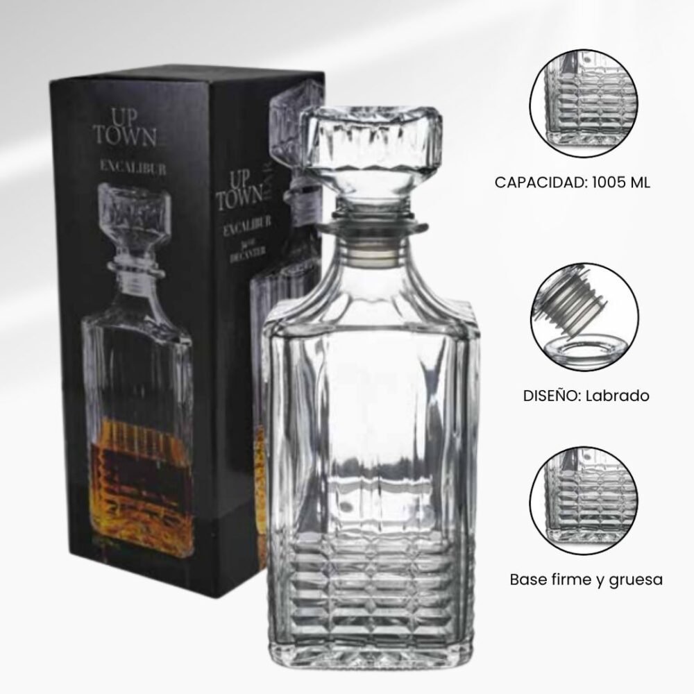 BOTELLA WISKERO 1005 ML