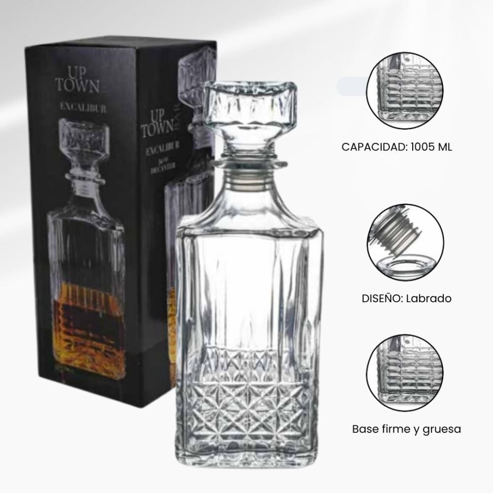 BOTELLA WISKERO 1005 ML