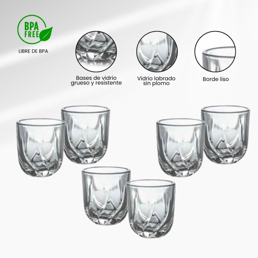 SHOT DE VIDRIOS