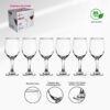 SET DE 6 COPAS DE 430 ML