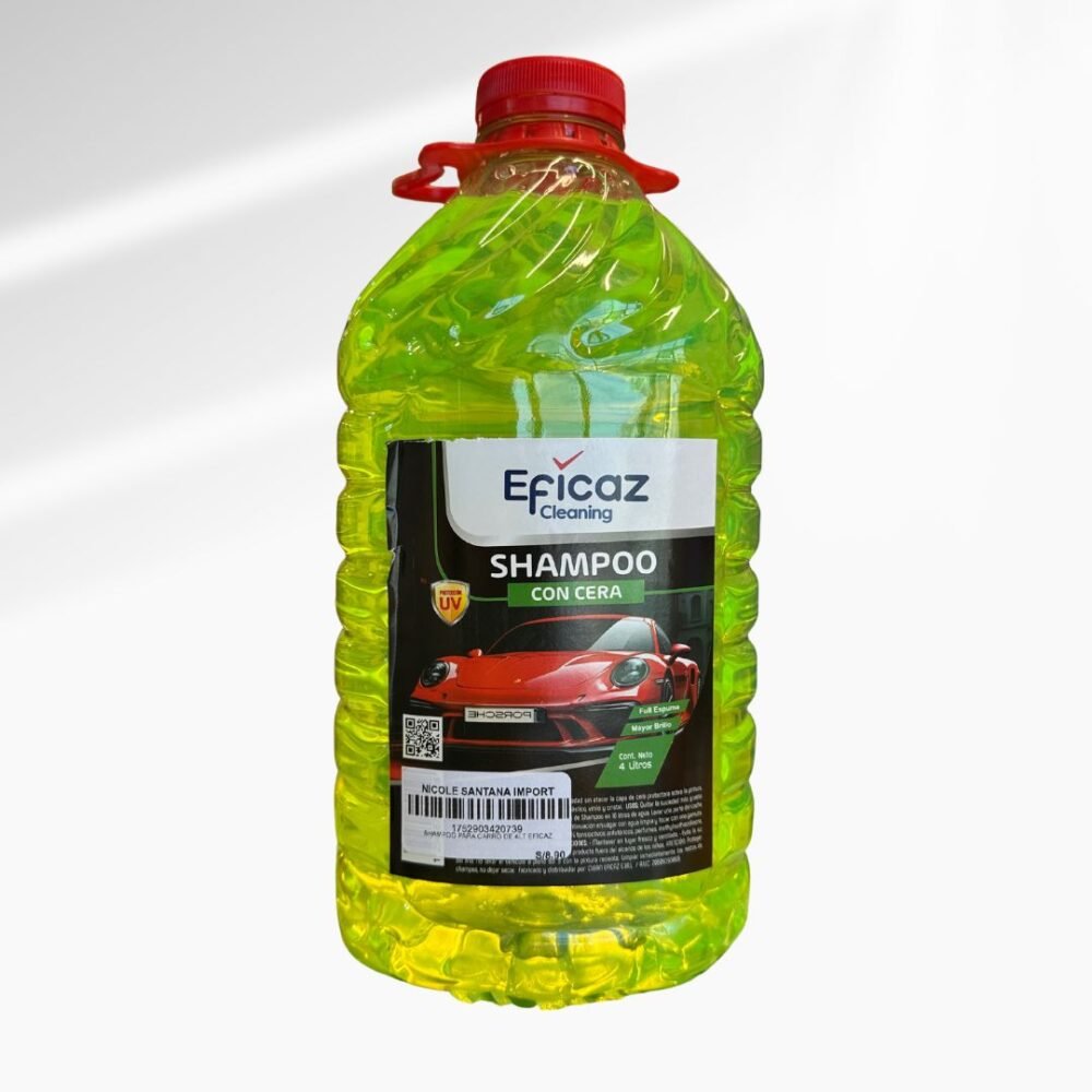SHAMPOO DE  CERA 4 LT