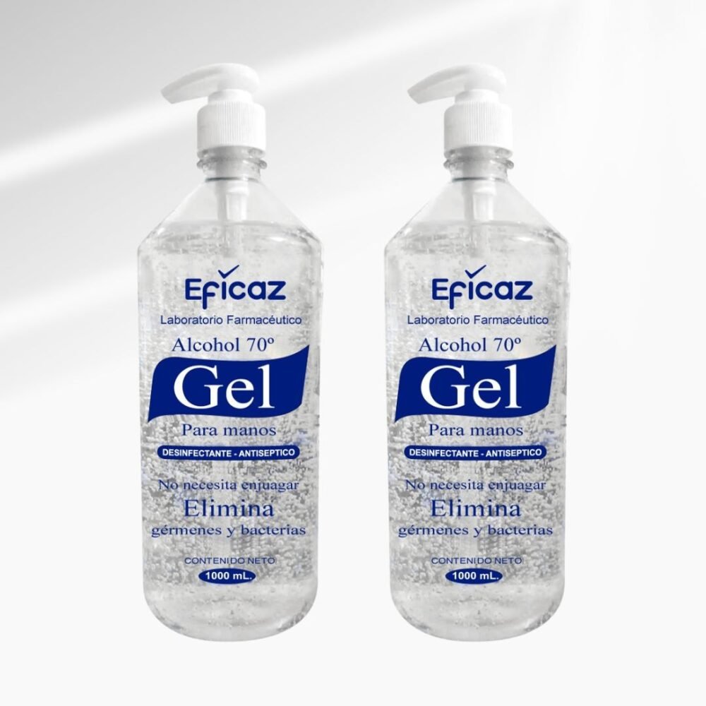 ALCOHOL EN GEL DE 1L EFICAZ