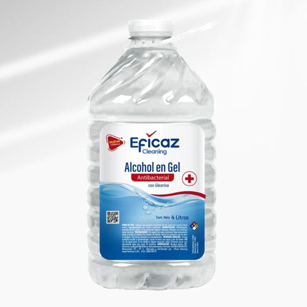 ALCOHOL EN GEL DE 4L EFICAZ