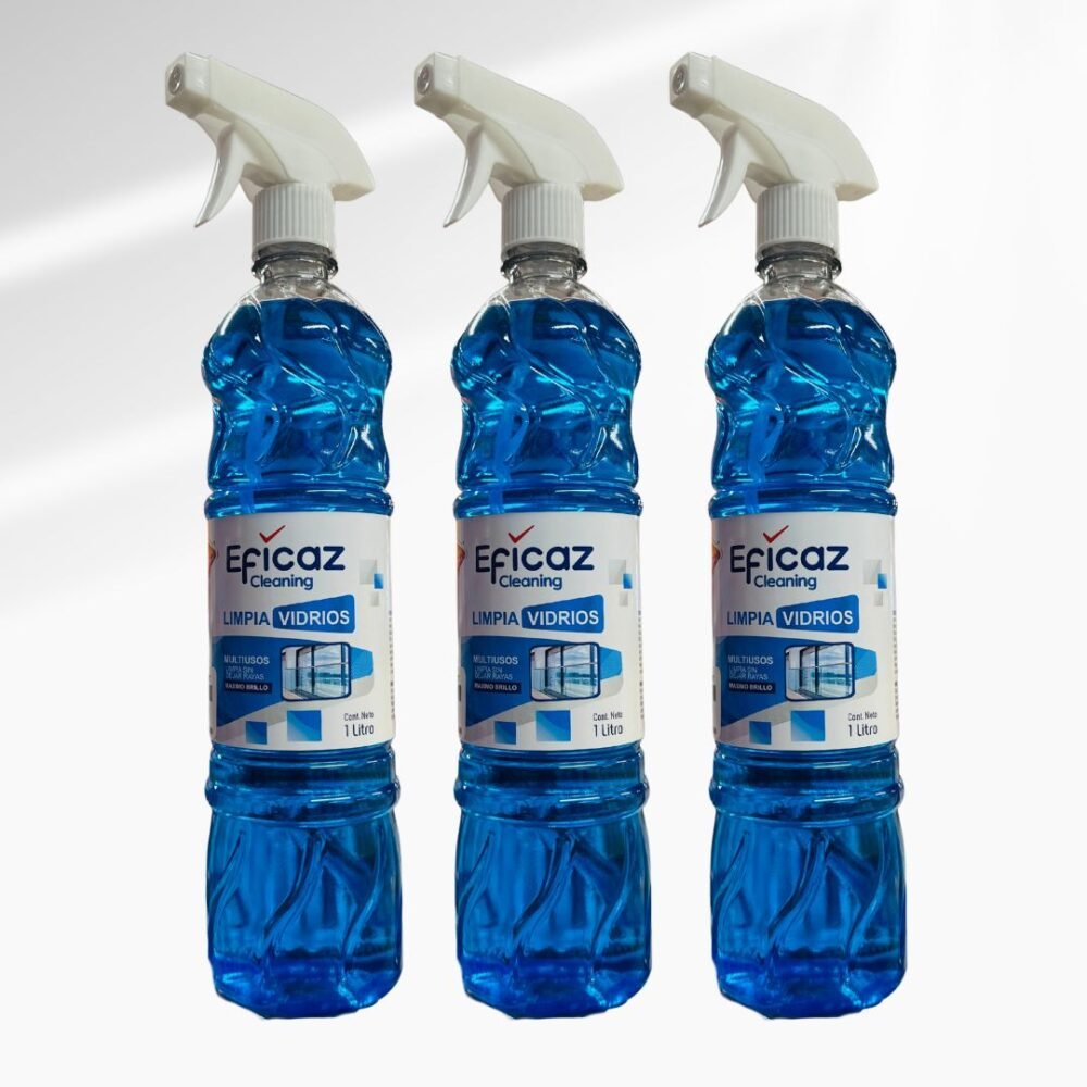 LIMPIA VIDRIO CON GATILLO 1 LITRO EFICAZ