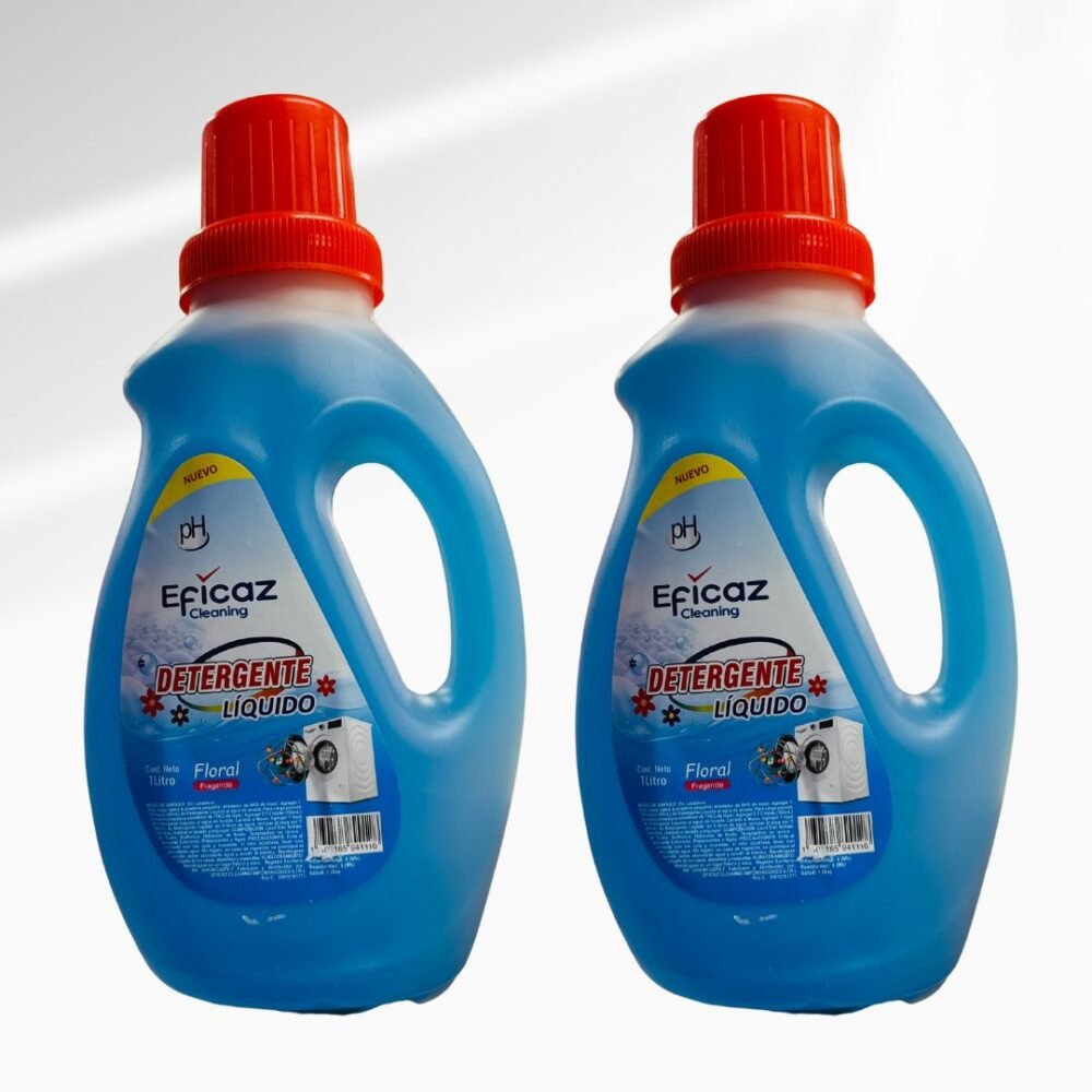 DETERGENTE LÍQUIDO EFICAZ 1 LT