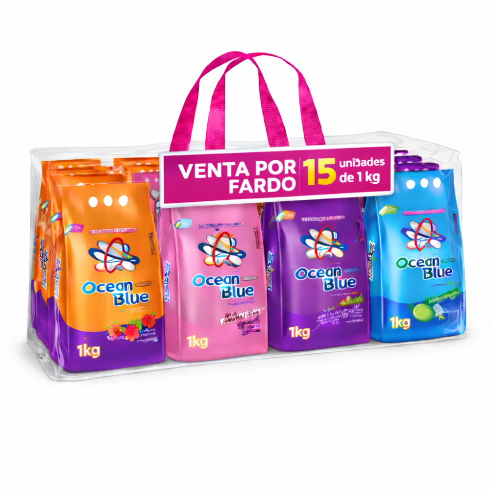 DETERGENTE DE 1KG OCEAN BLUE