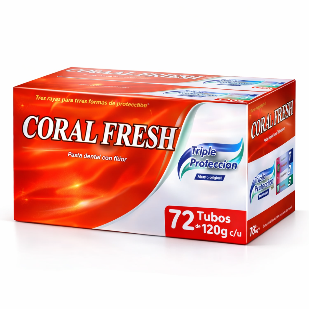 PASTA DENTAL 120GR CORAL FRESH