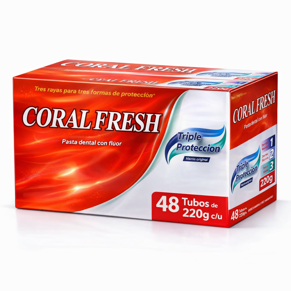 PASTA DENTAL 220GR CORAL FRESH
