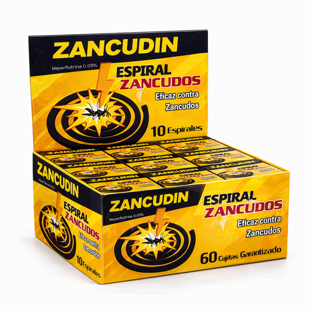 ZANCUDIN ESPIRAL 10 UNIDADES
