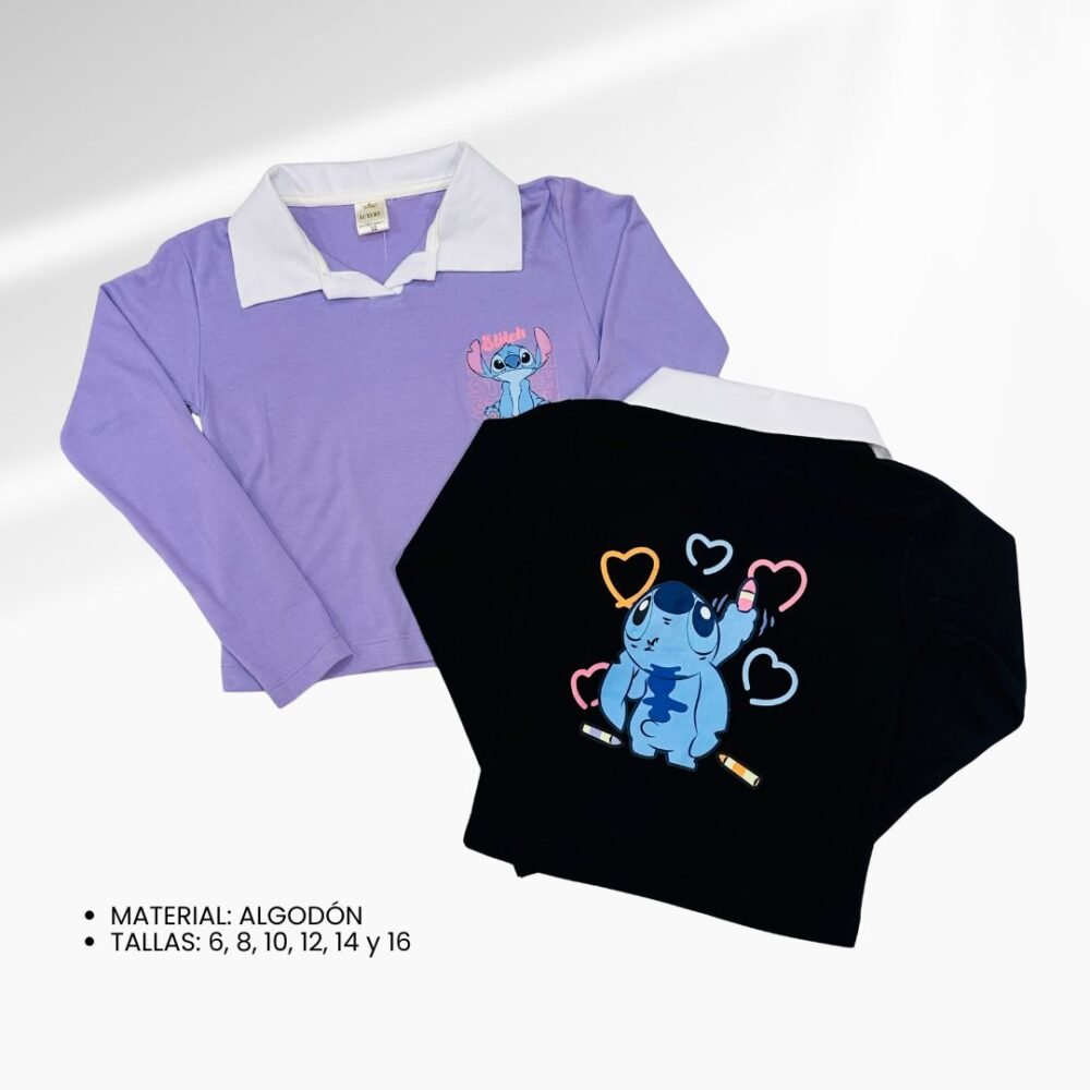 POLO ML STITCH CAMISERO