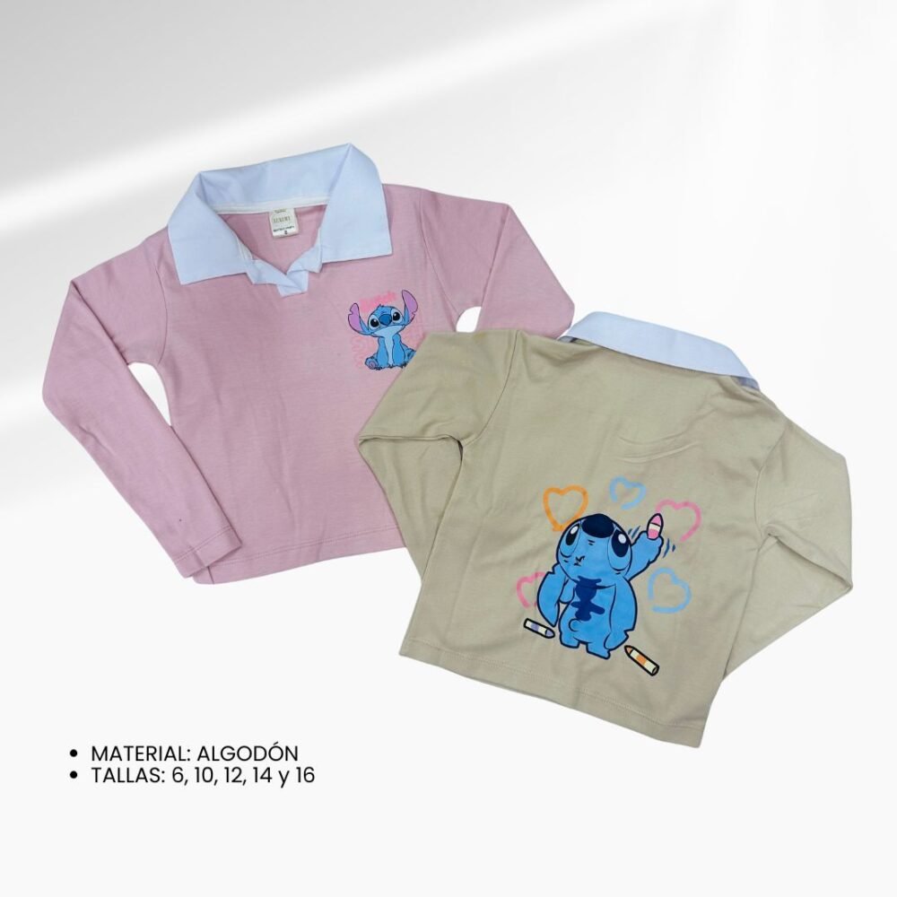 POLO ML STITCH CAMISERO