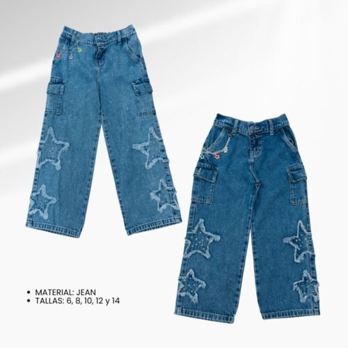 PANTALÓN JEAN ESTRELLA