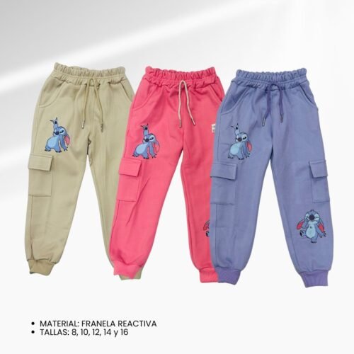 JOGGER FRANELA REACTIVA