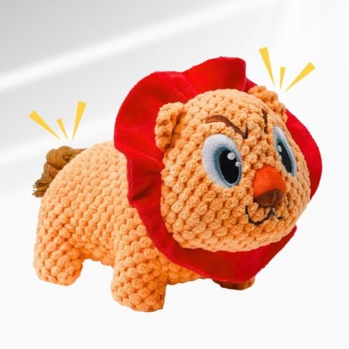 PELUCHE MASCOTA LION