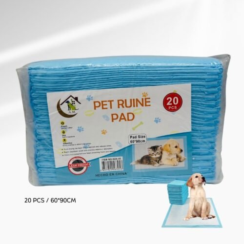 PISO PAÑALES PARA MASCOTA 60*90CM (20 PCS)