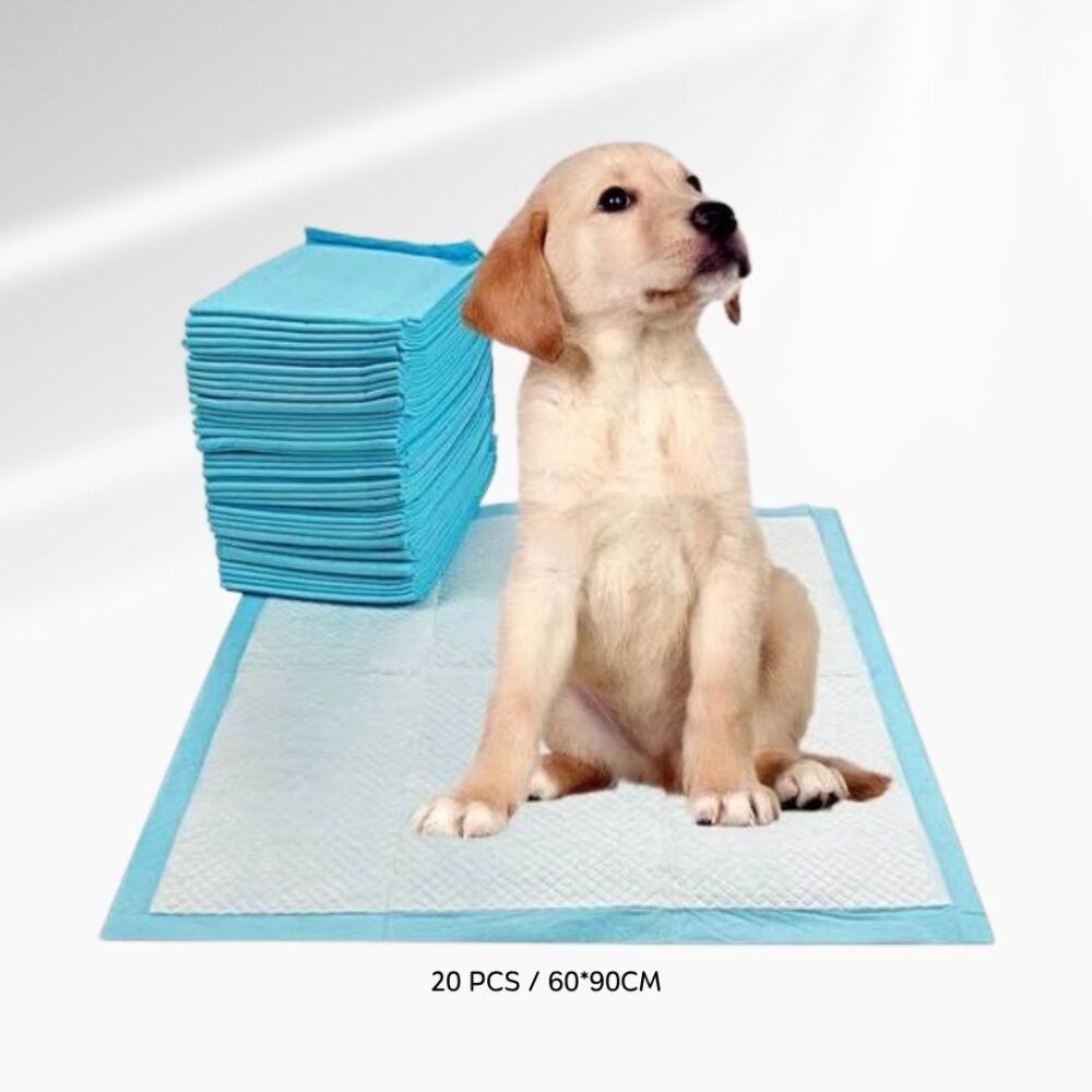 PISO PAÑALES PARA MASCOTA 60*90CM (20 PCS)