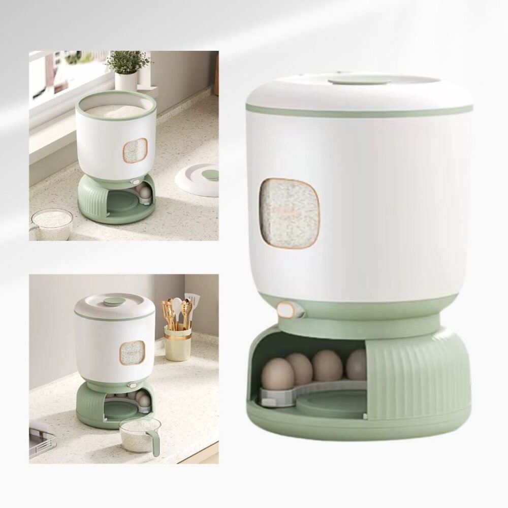 NEW DISPENSADOR DE ARROZ CON HUEVERA