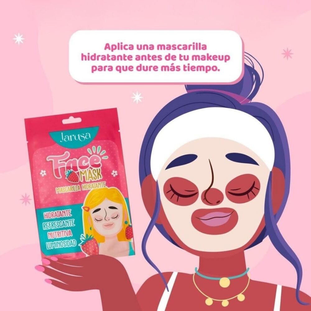 FACE MASK FRESA Y/O DURAZNO