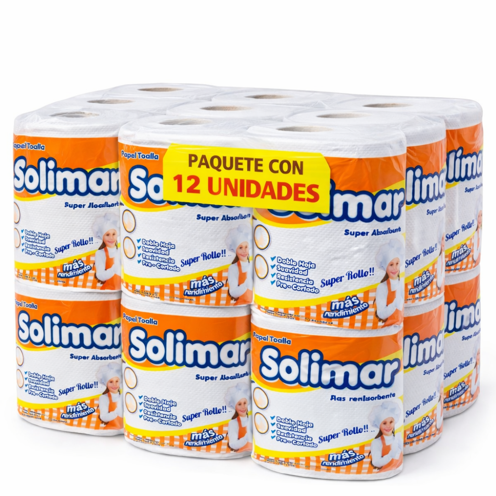 PAPEL TOALLA CLASICO SOLIMAR'S