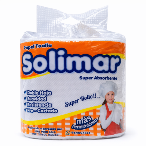 PAPEL TOALLA JUMBO XL SOLIMAR'S