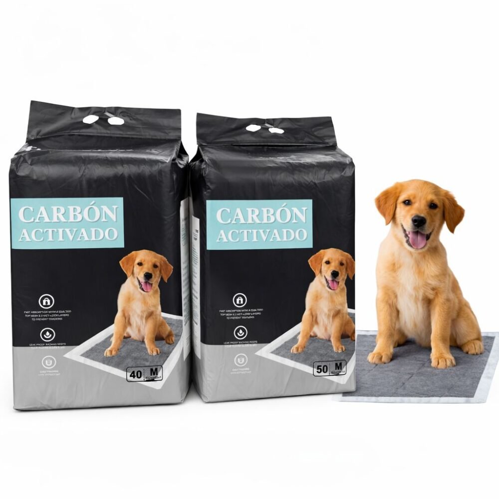 PAÑAL PARA MASCOTAS CARBON ACTIVADO TALLA M Y L