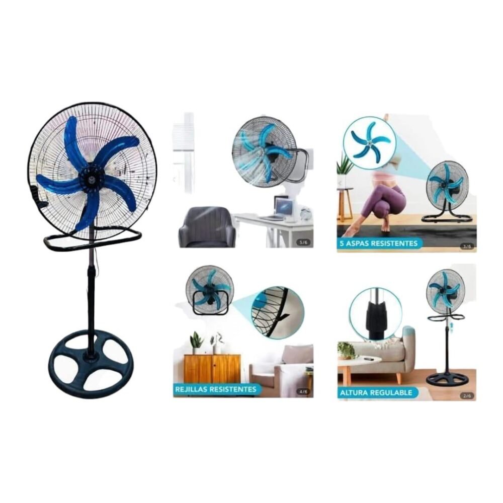 VENTILADOR DE PIE 3,2,1