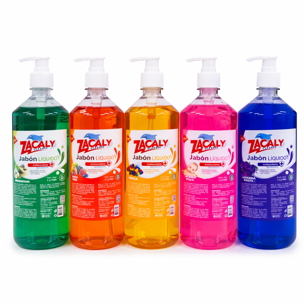 JABON LIQUIDO DE 1LT ZACALY