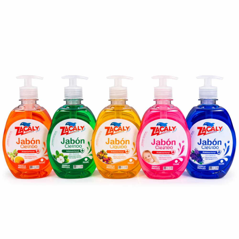 JABON LIQUIDO DE 400ML ZACALY
