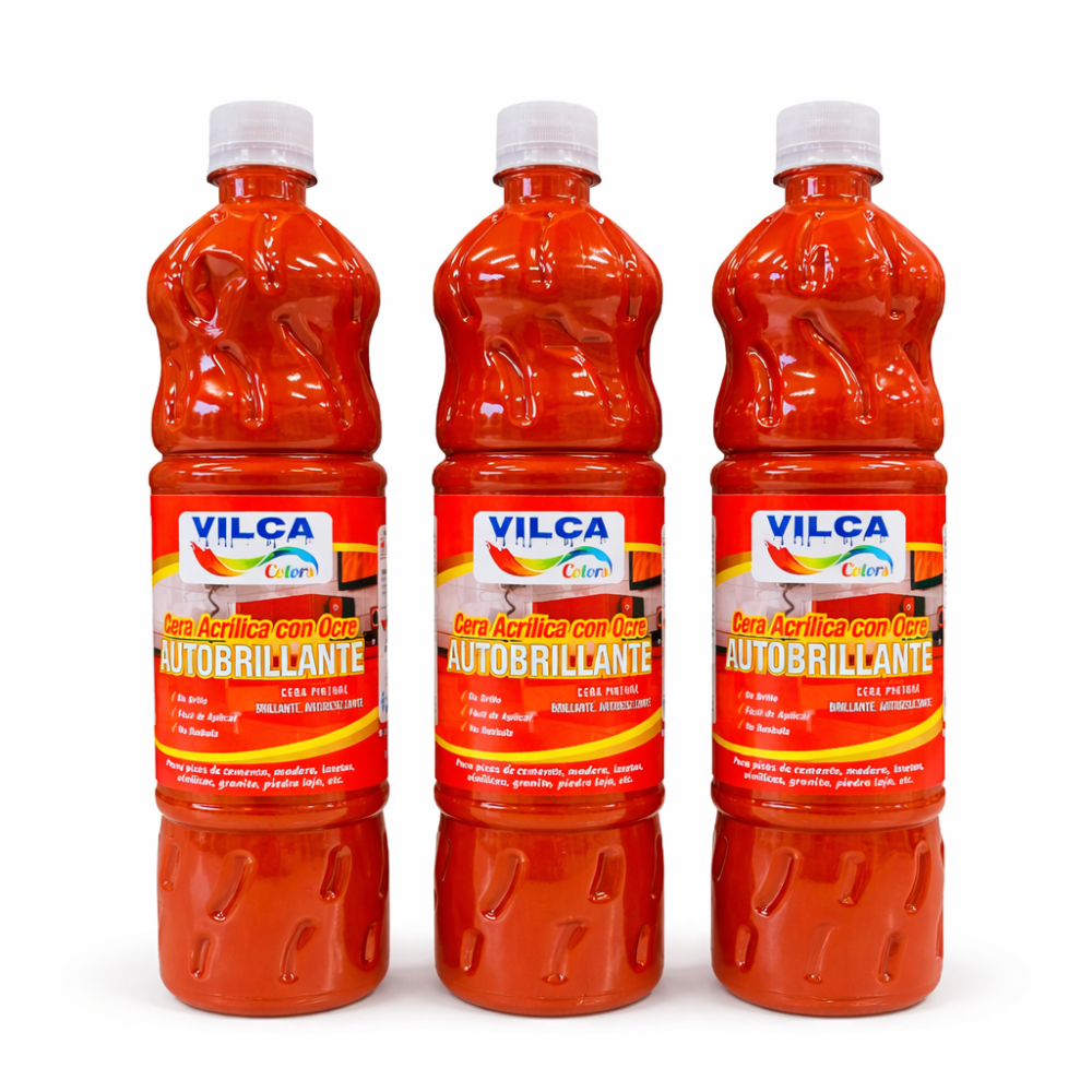 CERA ACRILICA CON OCRE DE 900ML ZACALY